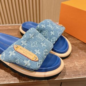 LOUIS VUITTON POOL PILLOW FLAT COMFORT MULE - S045