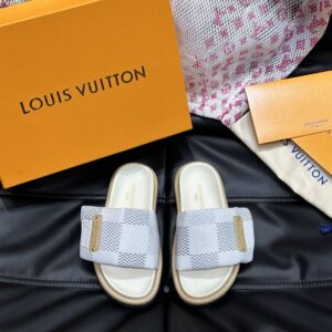 LOUIS VUITTON POOL PILLOW FLAT COMFORT MULE - S049