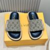 LOUIS VUITTON POOL PILLOW FLAT COMFORT MULE - S054