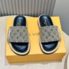 LOUIS VUITTON POOL PILLOW FLAT COMFORT MULE - S054