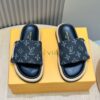 LOUIS VUITTON POOL PILLOW FLAT COMFORT MULE - S055