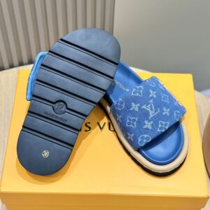 LOUIS VUITTON POOL PILLOW FLAT COMFORT MULE - S056