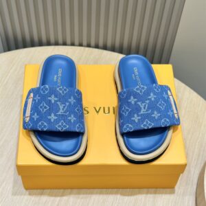 LOUIS VUITTON POOL PILLOW FLAT COMFORT MULE - S056