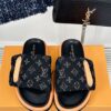 LOUIS VUITTON POOL PILLOW FLAT COMFORT MULE - S115