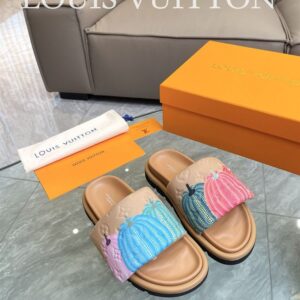 LOUIS VUITTON POOL PILLOW FLAT COMFORT MULE - S129