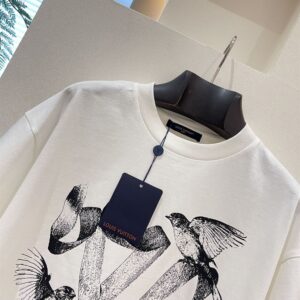 LOUIS VUITTON PRINTED COTTON T-SHIRT - V050