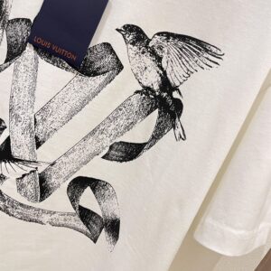 LOUIS VUITTON PRINTED COTTON T-SHIRT - V050