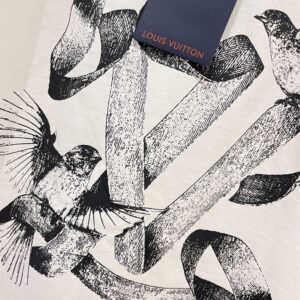 LOUIS VUITTON PRINTED COTTON T-SHIRT - V050