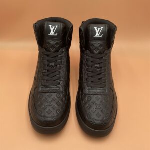 LOUIS VUITTON RIVOLI SNEAKER BOOT BLACK - L130