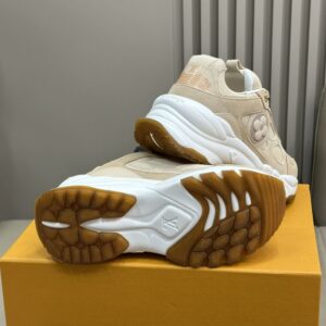 LOUIS VUITTON RUN 55 SNEAKER BEIGE - L112