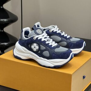 LOUIS VUITTON RUN 55 SNEAKER MARINE - L111