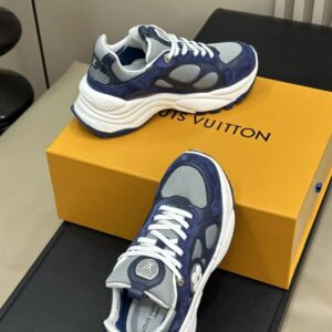 LOUIS VUITTON RUN 55 SNEAKER MARINE - L111