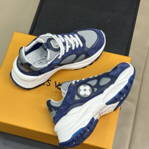 LOUIS VUITTON RUN 55 SNEAKER MARINE - L111