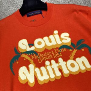 LOUIS VUITTON SHORT-SLEEVED COTTON CREWNECK - V008