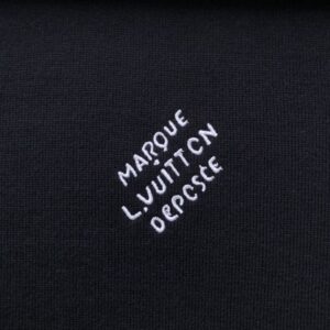 LOUIS VUITTON SHORT-SLEEVED COTTON CREWNECK - V042