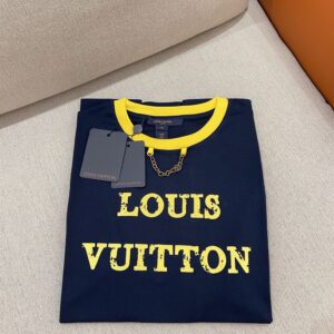 LOUIS VUITTON SHORT-SLEEVED COTTON T-SHIRT - V073