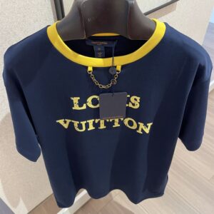 LOUIS VUITTON SHORT-SLEEVED COTTON T-SHIRT - V073