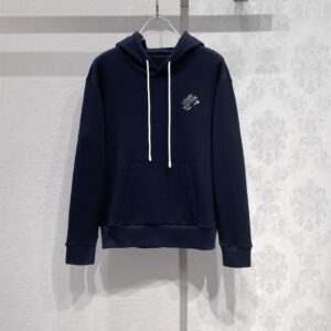 LOUIS VUITTON SIGNATURE HOODIE WITH EMBROIDERY - J001