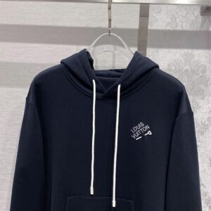 LOUIS VUITTON SIGNATURE HOODIE WITH EMBROIDERY - J001