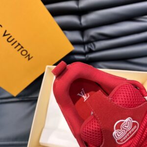 LOUIS VUITTON SKATE SNEAKER RED WHITE - L087