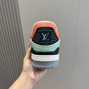 LOUIS VUITTON SNEAKER LV TRAINER ORANGE - L065