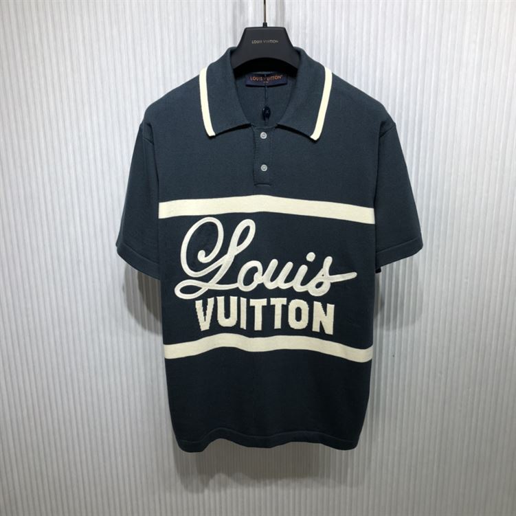 LOUIS VUITTON VINTAGE CYCLING POLO SHIRT - V074