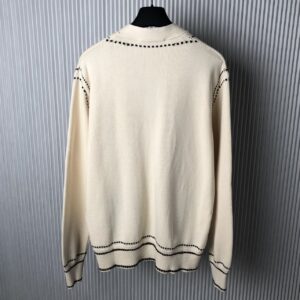 LOUIS VUITTON WOOL MONOGRAM CARDIGAN - J049