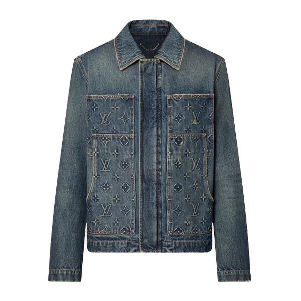 LOUIS VUITTON WORKWEAR DENIM JACKET - CC018