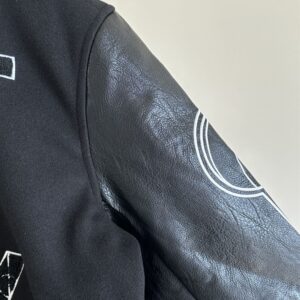 LOUIS VUITTON X NBA LEATHER BASKETBALL JACKET - CC013