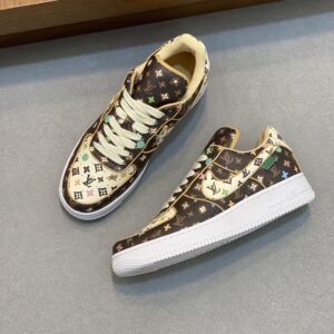 LOUIS VUITTON X NIKE AIR FORCE 1 SNEAKER - L105