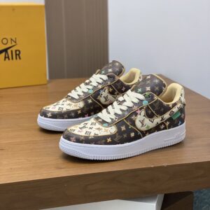 LOUIS VUITTON X NIKE AIR FORCE 1 SNEAKER - L105