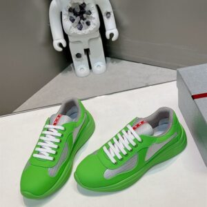 PRADA AMERICA'S CUP SNEAKERS APPLE GREEN - P022