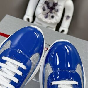 PRADA AMERICA'S CUP SNEAKERS BLUE SILVER - P008