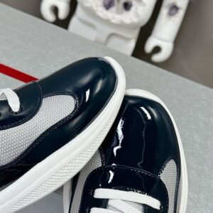 PRADA AMERICA'S CUP SNEAKERS ROYAL BLUE SILVER - P004