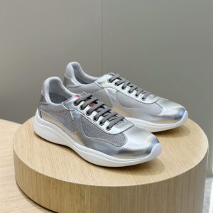 PRADA AMERICA'S CUP SNEAKERS SILVER - P047