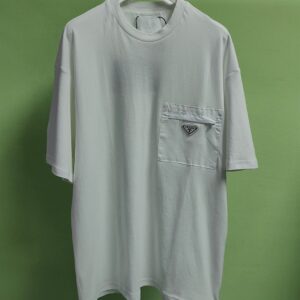 PRADA RE-NYLON AND JERSEY T-SHIRT - A006