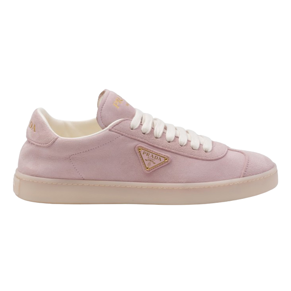 PRADA SUEDE SNEAKERS ALABASTER PINK – P052