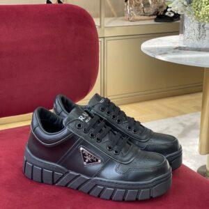 PRADA VOLUMINOUS SNEAKERS BLACK - P059