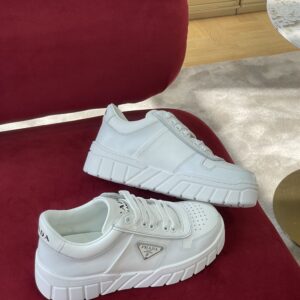 PRADA VOLUMINOUS SNEAKERS WHITE - P051