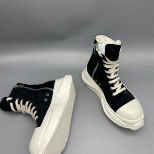 RICK OWENS DRKSHDW ABSTRACT HIGH-TOP SNEAKERS - DY030