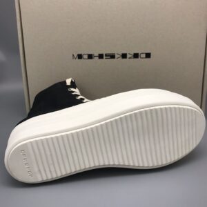 RICK OWENS DRKSHDW DOUBLE BUMPER COTTON SNEAKERS - DY019