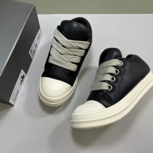 RICK OWENS JUMBO LACE PADDED SNEAKERS - DY007