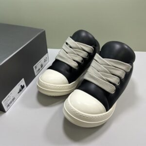 RICK OWENS JUMBO LACE PADDED SNEAKERS - DY007