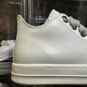 RICK OWENS JUMBO LACED SNEAKERS TRIPLE OFF-WHITE - DY042