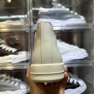 RICK OWENS JUMBO LACED SNEAKERS TRIPLE OFF-WHITE - DY042