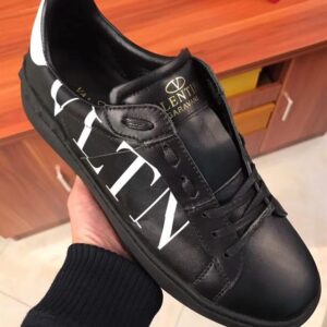 VALENTINO OPEN SNEAKER WITH VLTN PRINT - TM032