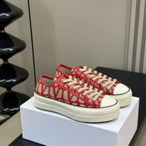 VALENTINO TOILE ICONOGRAPHE TOTALOOP LOW-TOP SNEAKER - TM020