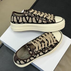 VALENTINO TOILE ICONOGRAPHE TOTALOOP LOW-TOP SNEAKER - TM021