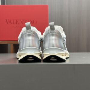 VALENTINO VLOGO EASYJOG SNEAKER IN MIRROR AND FABRIC - TM004