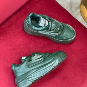 VERSACE ODISSEA GREEN TRAINER SNEAKERS - UH038